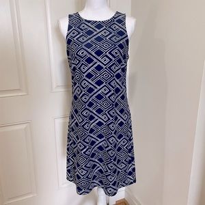 Britt by Britt Ryan Geometric Print Jersey Sheath Dress